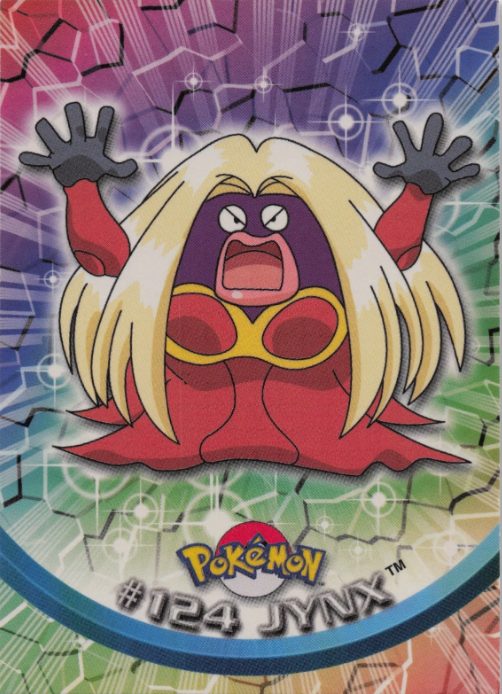 Producto - Jynx #124 Pokemon 2000 Topps TV