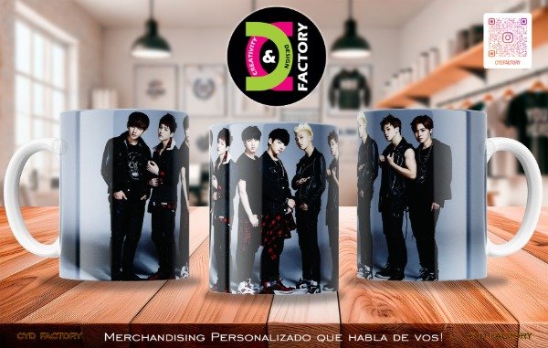 Producto - Taza BTS - TZ-RT-BL-11OZ-254-MUS-BTS