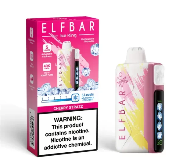 Producto - CHERRY STRAZZ- ELFBAR ICE KING