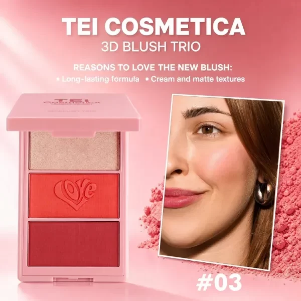 Producto - TEI TRÍO: RUBOR+ILUMINADOR - 3