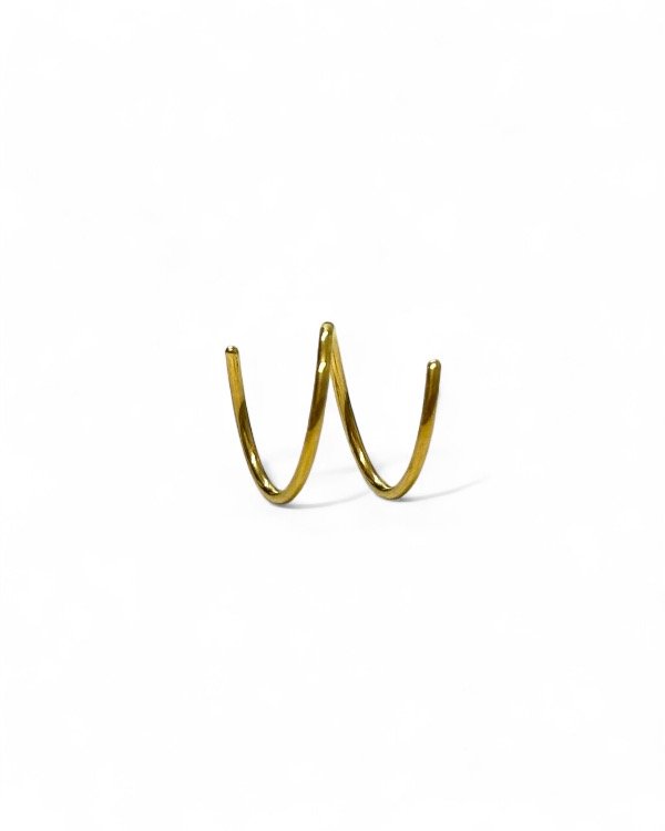 Producto - ARGOLLITA DOBLE PIERCING GOLD (Simula ser una doble perforación) (Unidad)
