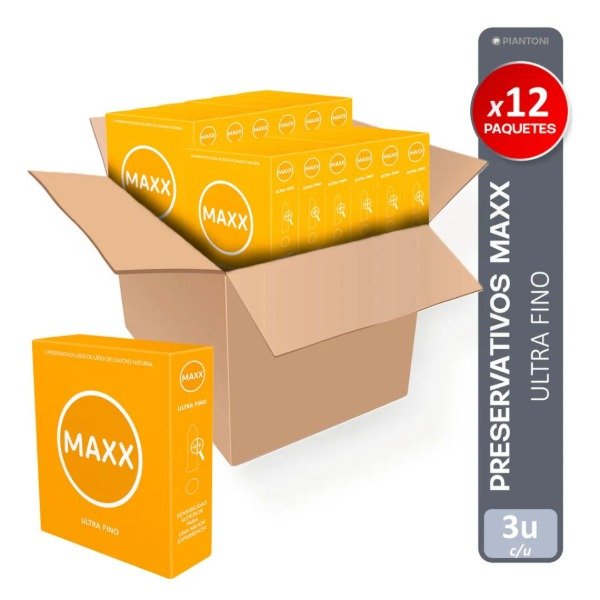 Producto - Preservativos Maxx X 36u (12x3) - Ultra finos