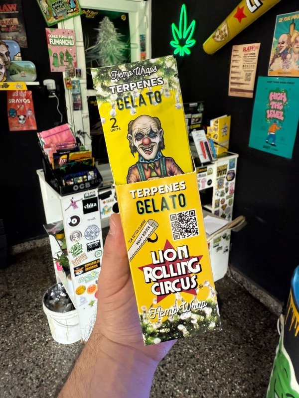 Producto - LRC BLUNT x2 HEMP WRAPS TERPENOS GELATO - PAPELILLOS PREMIUM