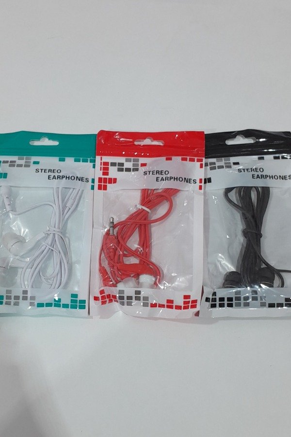 Producto - AURICULAR STEREO EARPHONE EN BOLSA