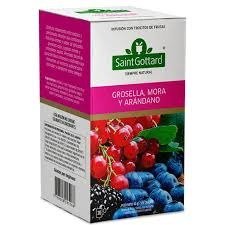 Producto - Te grosella mora y arandano SAINT GOTTARD