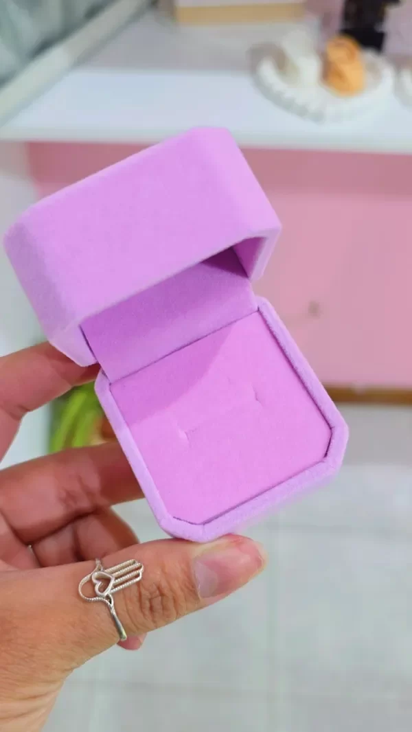 Producto - Cajita para 1 anillo rosita - 0