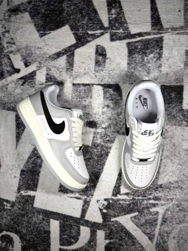 Producto - Air Force 1 "gris, negro, blanco" - 0