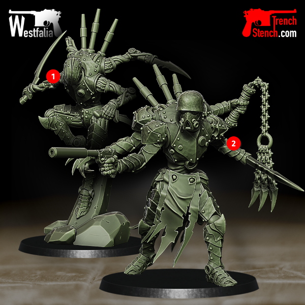 Producto - Comandos del Cuerpo de Cadáveres - Trench Crusade