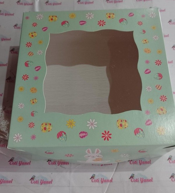 Producto - Caja pascuas 25x25cm
