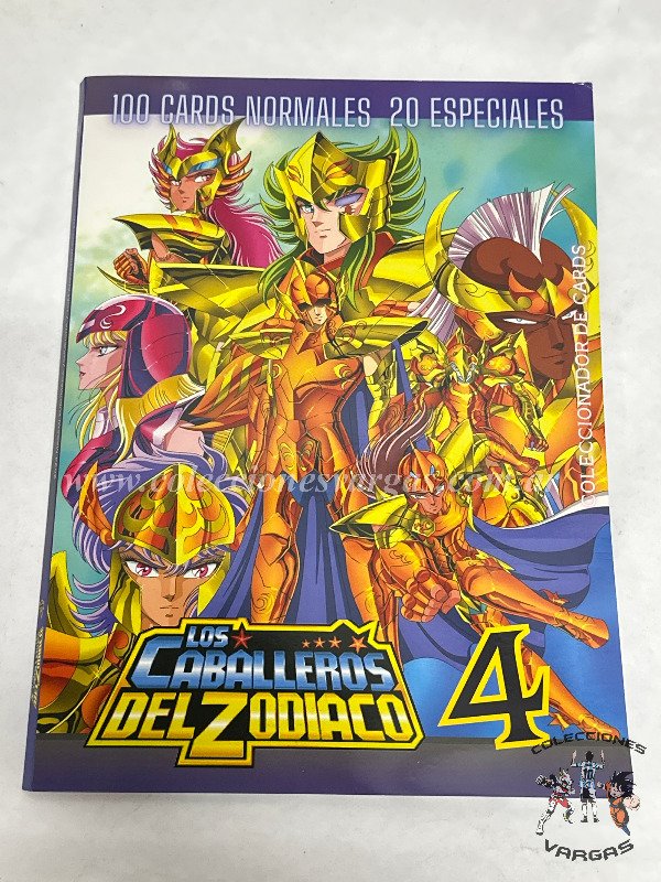 Producto - LOS CABALLEROS DEL ZODIACO 4 CARTAS - COMPLETO