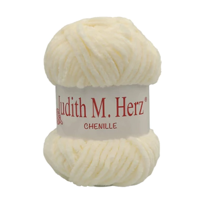 Producto - Chenille Judith Herz color crudo