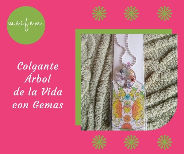 Producto - Colgante Árbol de la Vida con Gemas