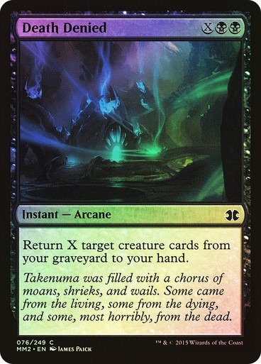 Producto - Death Denied Foil  Modern Masters 2015 Edition