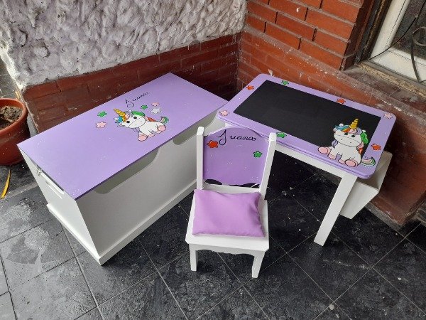 Producto - PUPITRE CON SILLA BAUL 80CM - 3