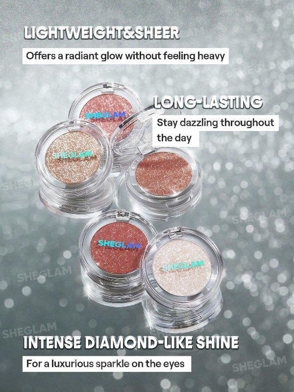 Producto - SHEGLAM Sombra de ojos brillante Enigma Sparkly - 0