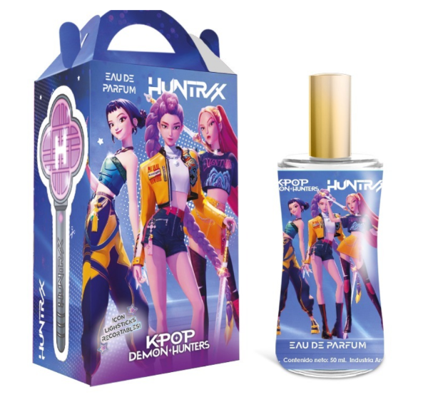 Producto - Perfume Huntrix Guerreras K-pop 50ml Con Figuras Recortables!