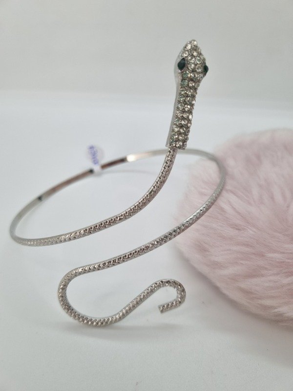 Producto - Brazalete snake text strass P1057