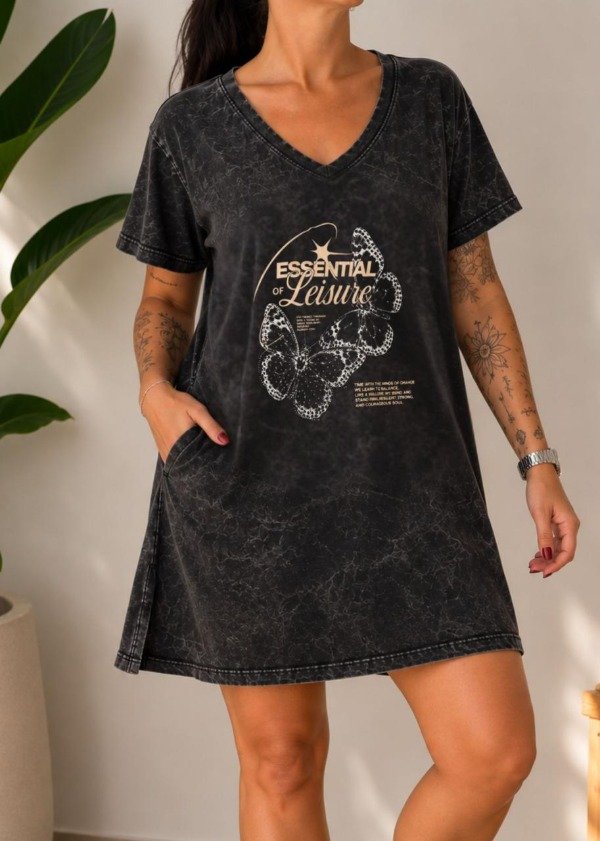 Producto - Vestido Batik con mangas - Essential