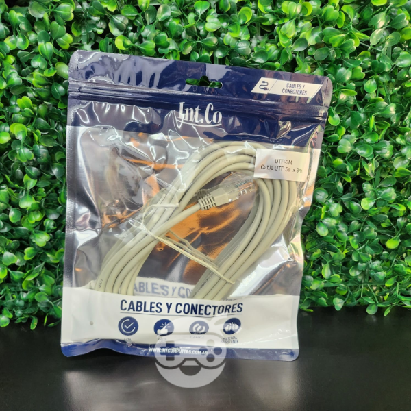 Producto - CABLE DE RED PATCHCORD CAT.5 GLC 3MTS