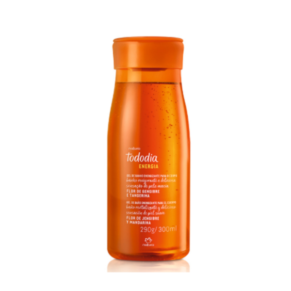 Producto - Gel de Baño para el cuerpo - Flor de jengibre y Mandarina - Natura TODODIA