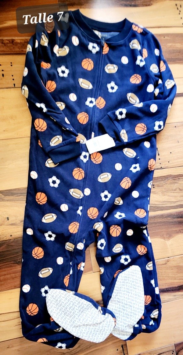 Producto - Enterito micropolar carters talle 7 pelotas
