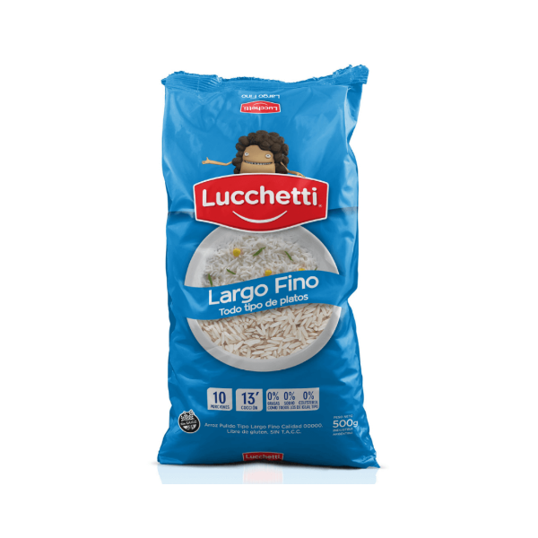 Producto - ARROZ LUCCHETTI L/FINO X 500GR