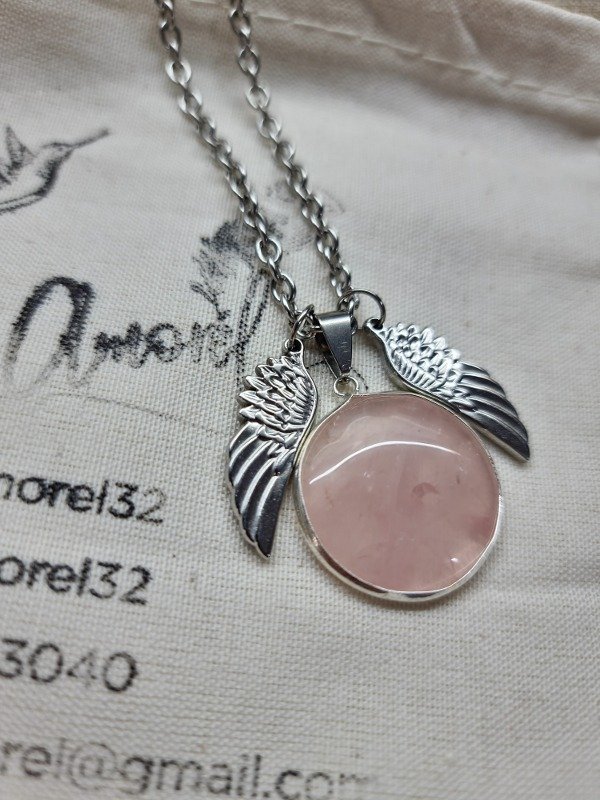 Producto - Cápsula Amor Propio Cuarzo Rosa