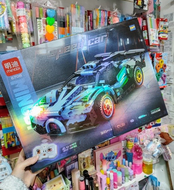 Producto - Bloques tipo Lego Auto Speed Car con CONTROL REMOTO