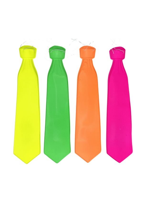 Producto - Corbata Plástica x12 Fluo