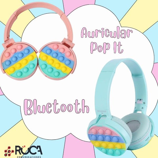 Producto - Auricular Pop It Bluetooth