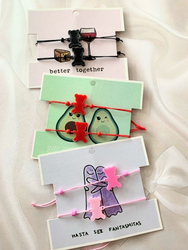Producto - Pulsera doble osos