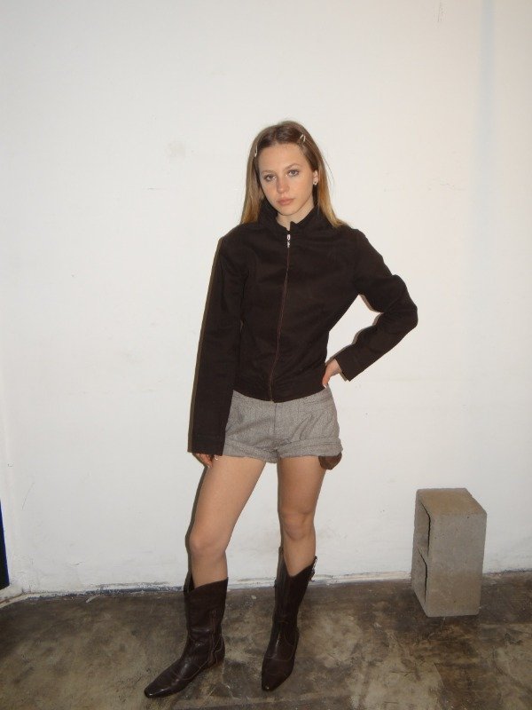 Producto - Campera marron mao