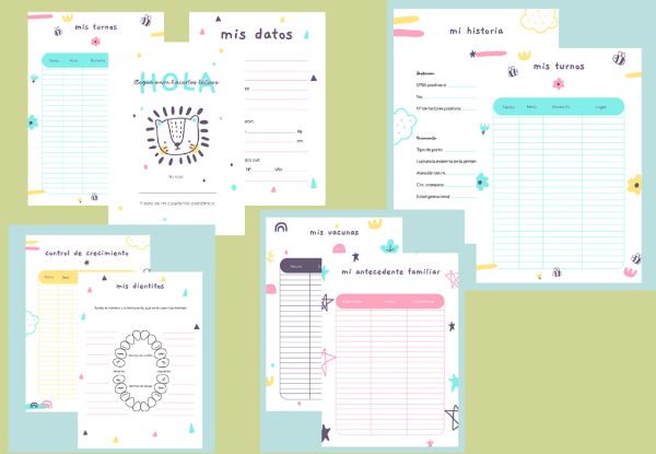 Producto - Agenda Embarazo , y Pediatrica