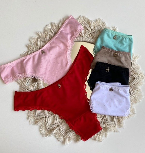 Producto - Colaless Microfibra C/ puntilla XL DULCE LIMON - COD 3986