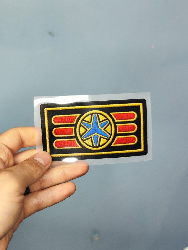 Producto - DTF Power Rangers Lightspeed Rescue Logo Pecho Red Ranger Escala Real - 0