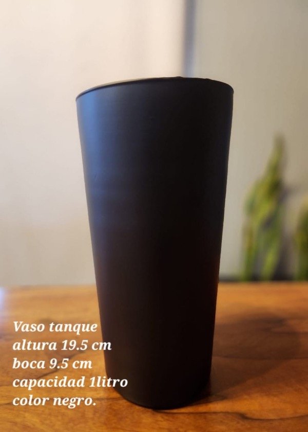 Producto - VASO TANQUE NEGRO - 1