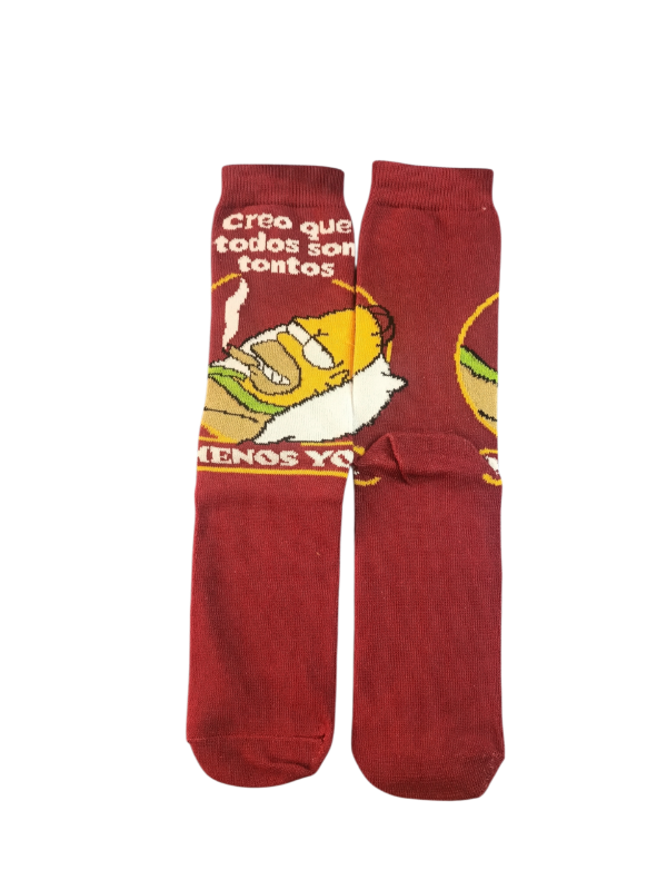 Producto - MEDIAS LOS SIMPSONS - HOMERTO TODOS SON TONTOS...