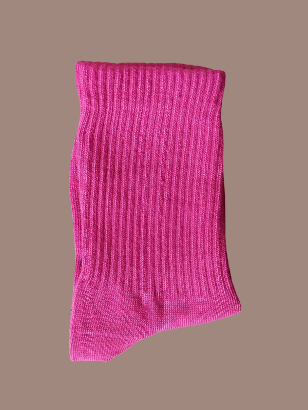Producto - MEDIAS LISAS 3/4 FUCSIA
