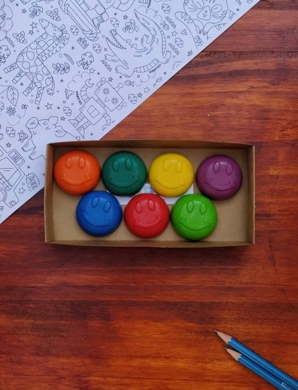 Producto - set crayones smiley