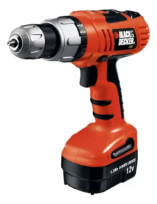 Producto - Taladro Inalambrico Percutor Black Decker Hp120k 10mm 12v R