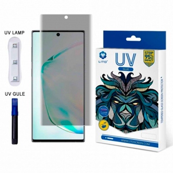 Producto - Vidrio Templado Curvo UV Glass Privacy Anti Espia Samsung Note 10