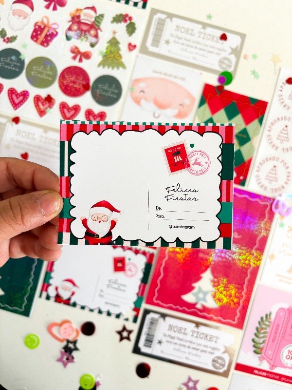 Producto - Tarjeta Dedicatoria Navidad