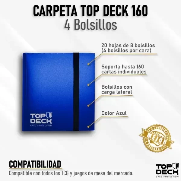 Producto - Carpeta TOP DECK 160