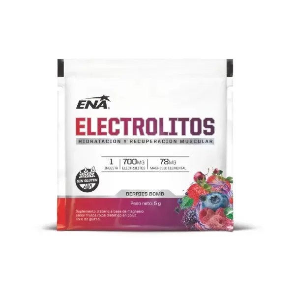 Producto - ENA ELECTROLITOS BERRIES BOMB 5G DISPLAY
