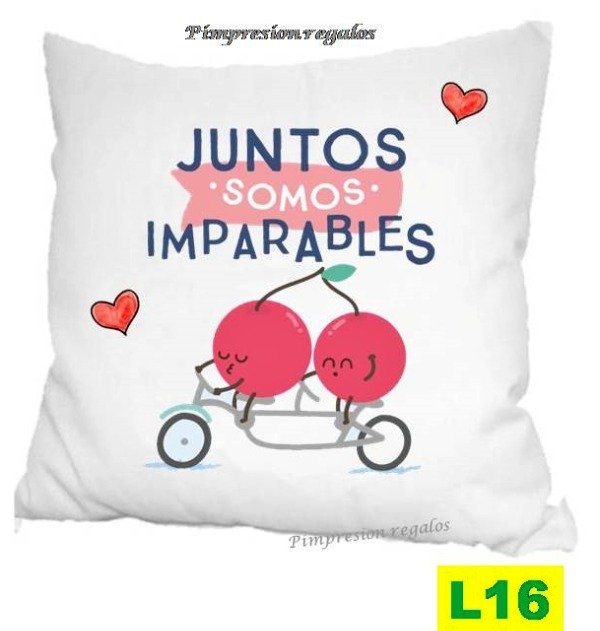 Producto - Almohadón 40x40 cm Enamorados Aniversario Amor - 2