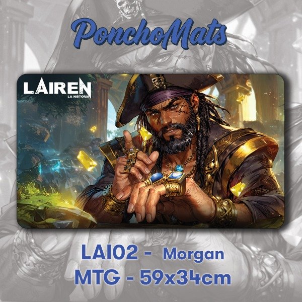 Producto - TCG Lairen Pirata Morgan con o sin Zonas Playmat