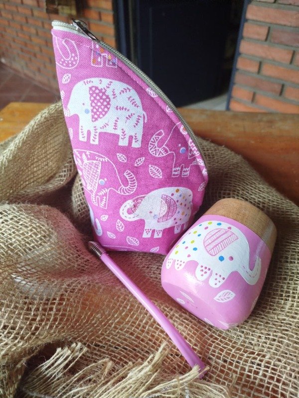 Producto - Mate y Porta Mate -ELEFANTE-