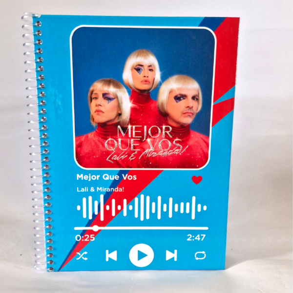 Producto - Cuaderno Lali Mejor Que Vos