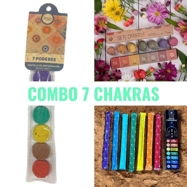 Producto - Combo 7 Chakras Armonización y Energía