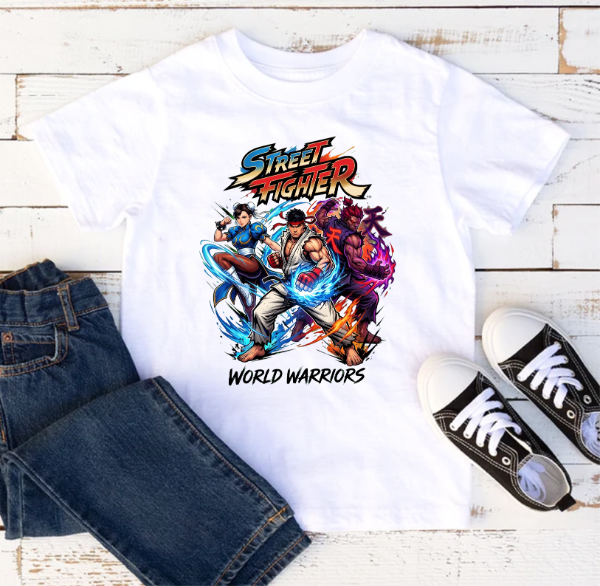 Producto - Plantillas Remeras Street Fighter Diseños sublimar Sublimación DTF #R328 - 9